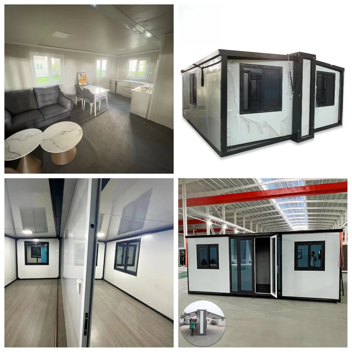 

Cheap Mini Prefab Expandable Container House Ready Made Prefabricated Portable Mobile Small Home With 2 Bedroom for Sale