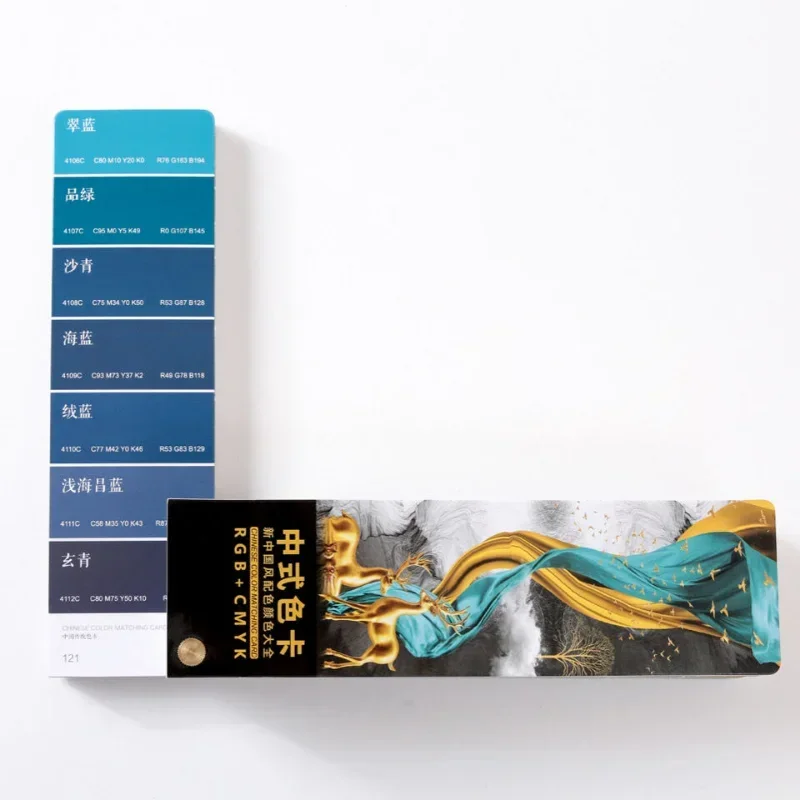 Internationaler Standard, universeller Druck, CMYK-Farbkarte, traditionelle Farbkarte, Schablonenkarte