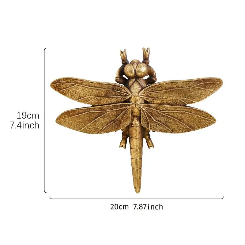 Creative Resin Insect Design Wall Mounted Decoration, 1 Count Creative Wall Ornament, Home Decor for Living Room Bedroom
