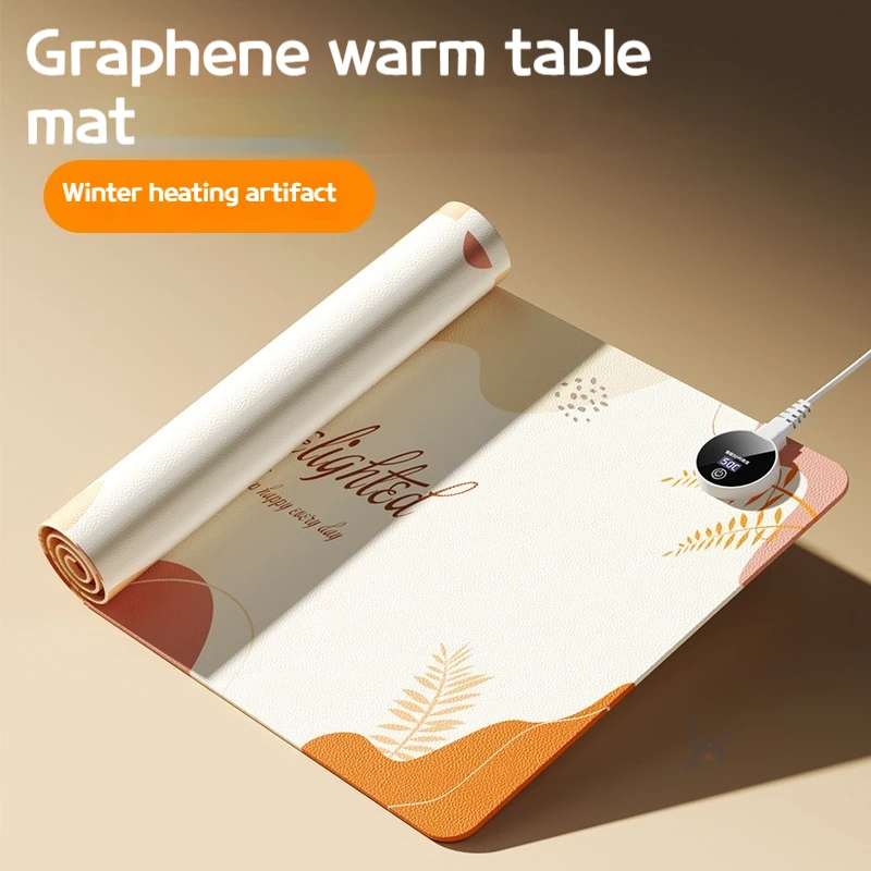 Cartoon Heating Mouse Pad Warm Desk Pad Winter Office Heating Constant Temperature Heating Mouse Pad Office Student Desk Pad