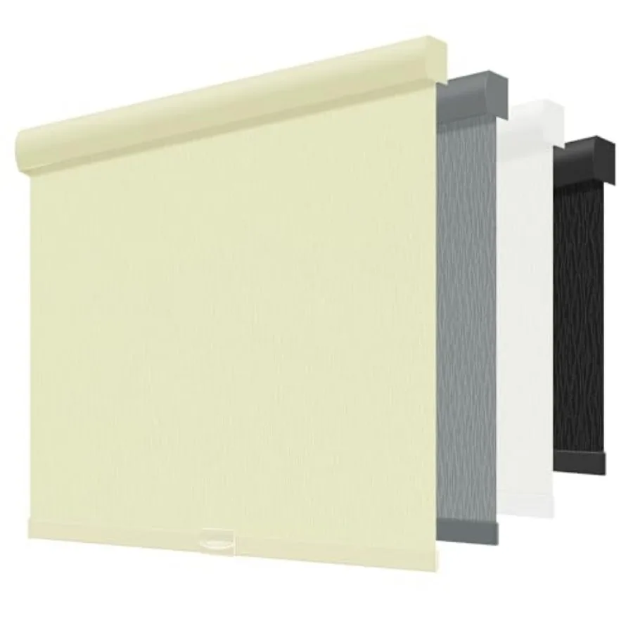 

Cordless out Roller Shades for Windows, Striped Free-Stop Window Blinds with Privacy, Thermal Insulated Window Shades for Home,