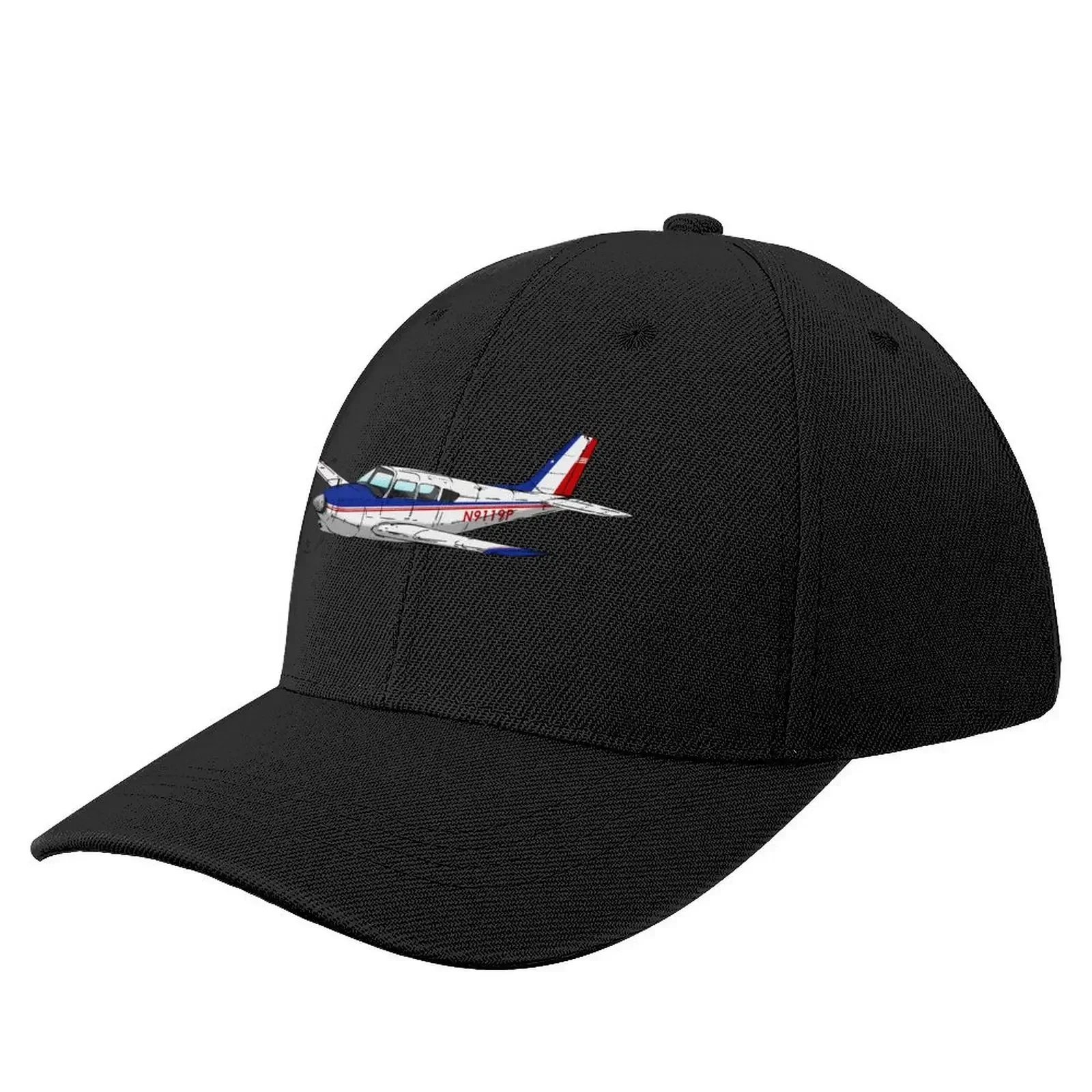 

Piper Comanche N9119P Baseball Cap Thermal Visor Golf Hat Male hat Women's Beach Men's