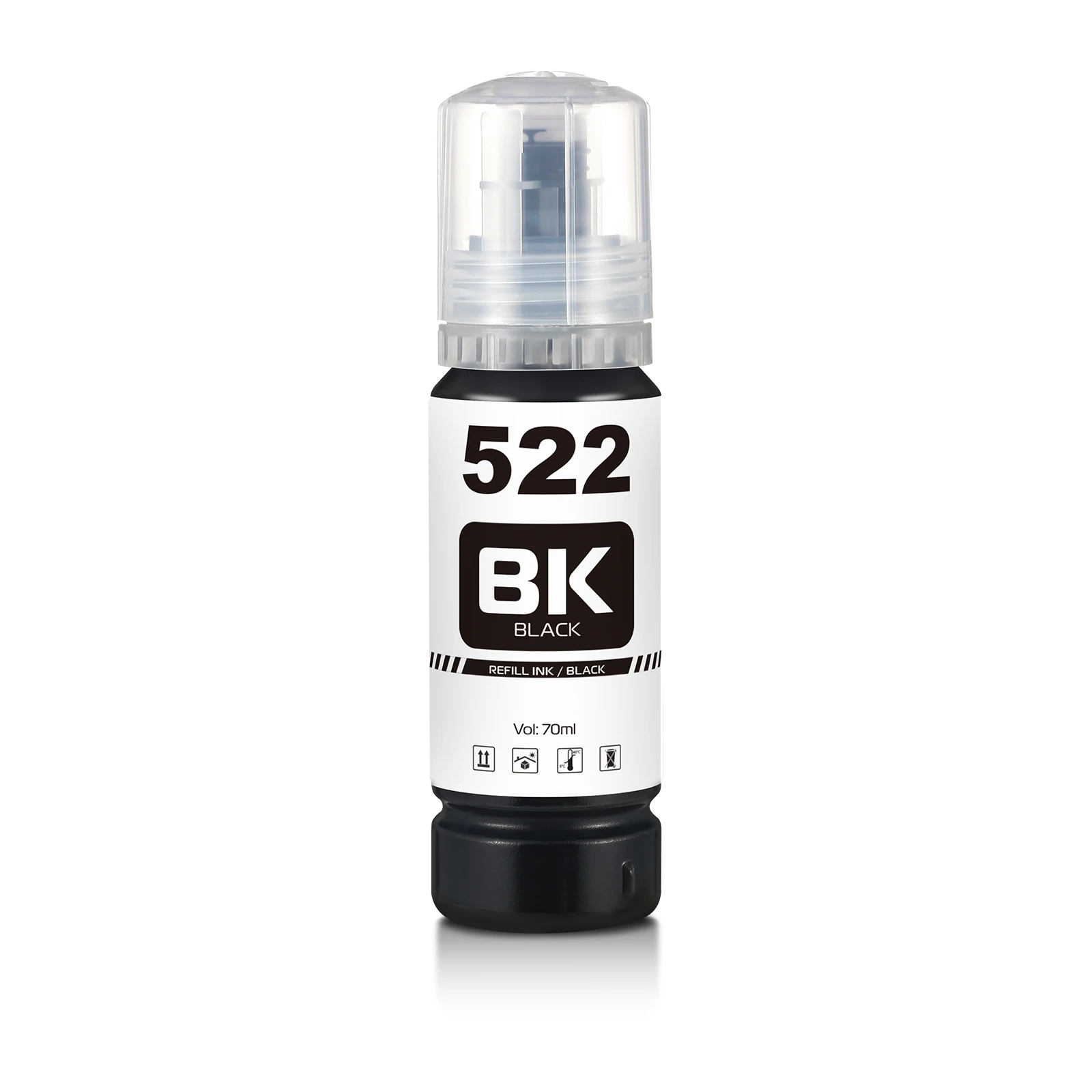 Winnerjet 522 Dye Refill Ink Premium Quality Dye Ink for All Deskjet Printers For Epson ET-2800 ET-2400 ET-2803 ET-2840 ET-4800