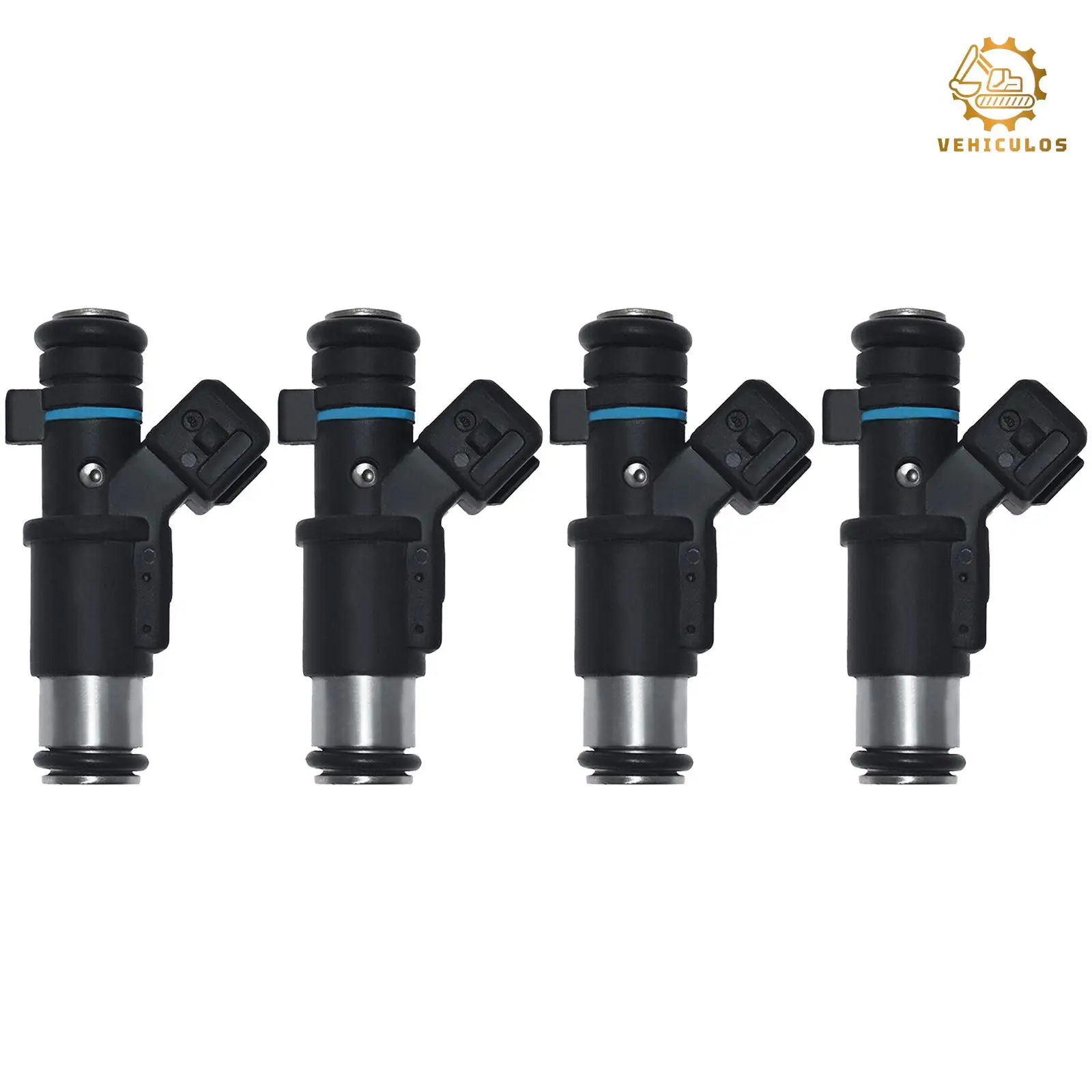 

4PCS Fuel Injectors 01F002A 0280156357 For Peugeot 106 206 306 307 1007 Partner 1.4L Hatchback Break Box Direct Replacement