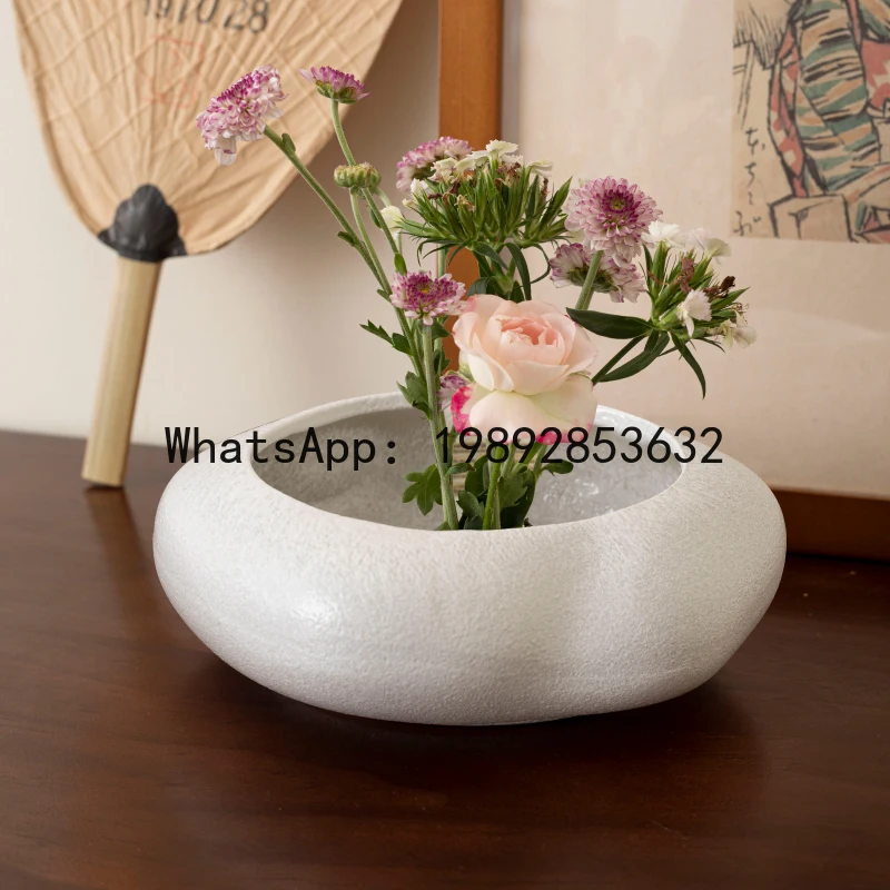 

Hand-made Ceramics Flowerpot Floral Accessories Jianshan Flower Arrangement Ware Tool Flower Vase Terrarium Home Decoration