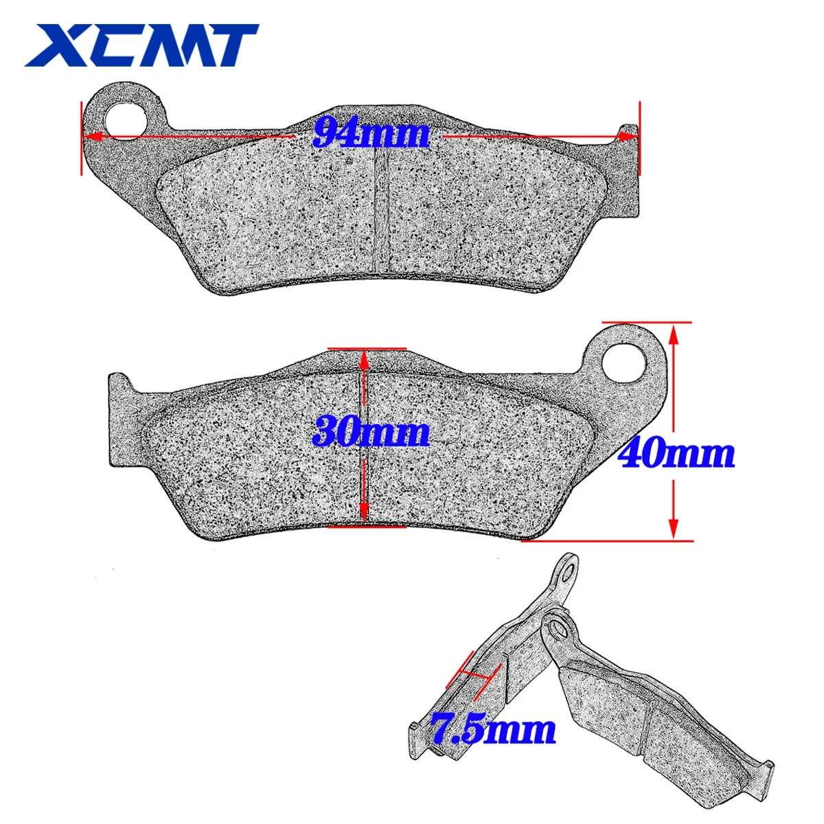 ل Husqvarna FC FE TC TE 85 125 250 300 350 450 2014 2015 2016 2017 2018 2019 2020 2021 2022 مكابح أمامية وخلفية للدراجة النارية #5