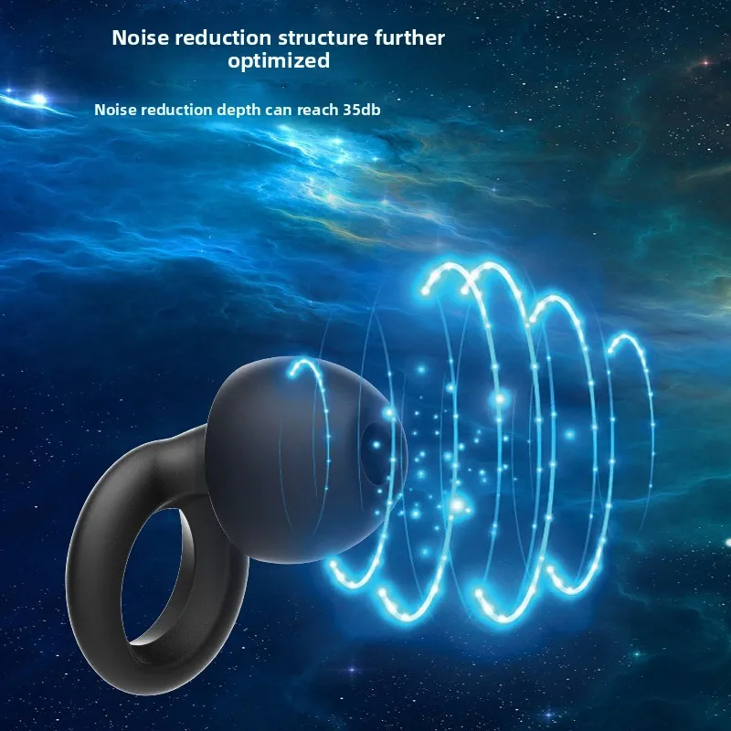Soundproof Noise Cancelling Ear Plugs for Deep Sleep Swimming and Showering Soft Flexible Earplugs Effectively Block Snoring