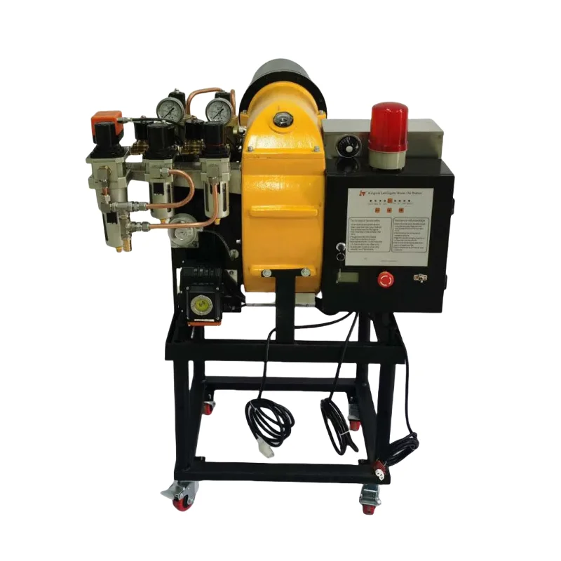 Hot-Sale Heavy-Duty Burner Stainless Steel Automatic Air Atomized For Pyrolysis Oil Waste  Heating 220v 380v Options