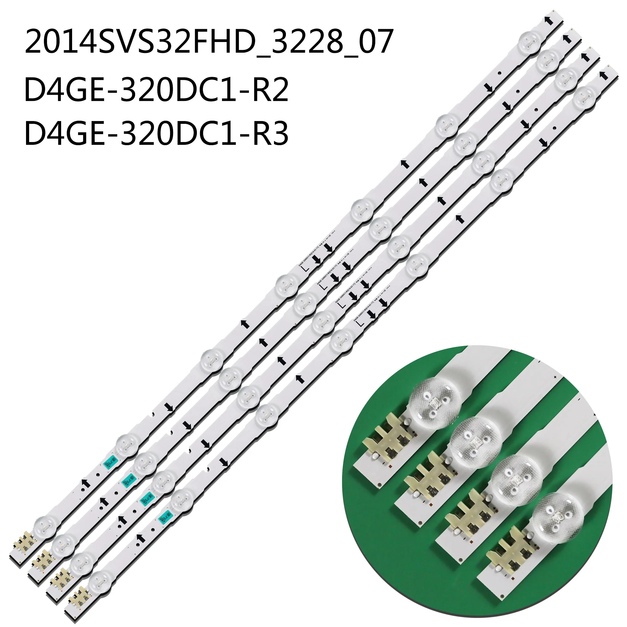 

Лента светодиодной подсветки 1/5/10 комплектов UE32H5500AS UE32H5500AW UE32H5500AY UE32J5100AW UE32H6200AW UE32H6200AS UE32J6200AK UE32H6350AW