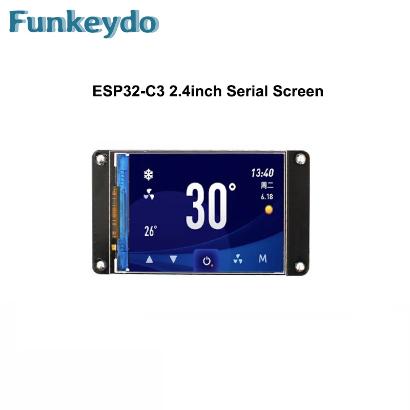 ESP32-C3 2.4inch Serial Screen SPI Interface 320*240 Pixel IPS Dsiplay Support WiFi & Bluetooth