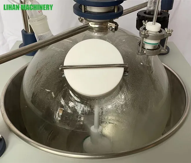 Explosion Proof Lab Research Industry Chemical Hydrolysis Reactor Glass Reactor Single Layer Reactor