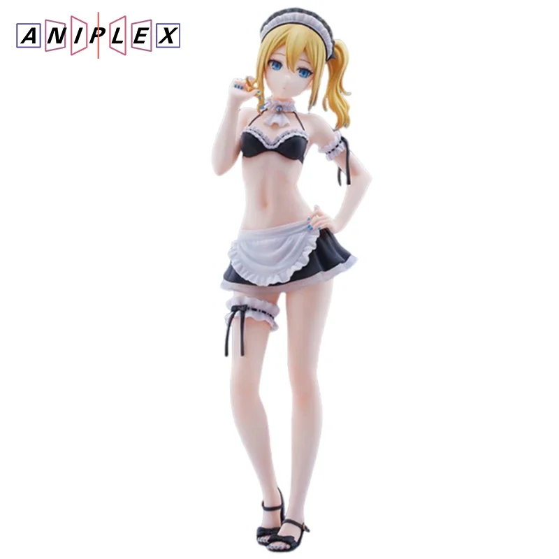 Genuine Original ANIPLEX Kaguya-sama：Love Is War Hayasaka Ai Maid Swimsuit Action Anime Figure Collectible Model Doll Ornament