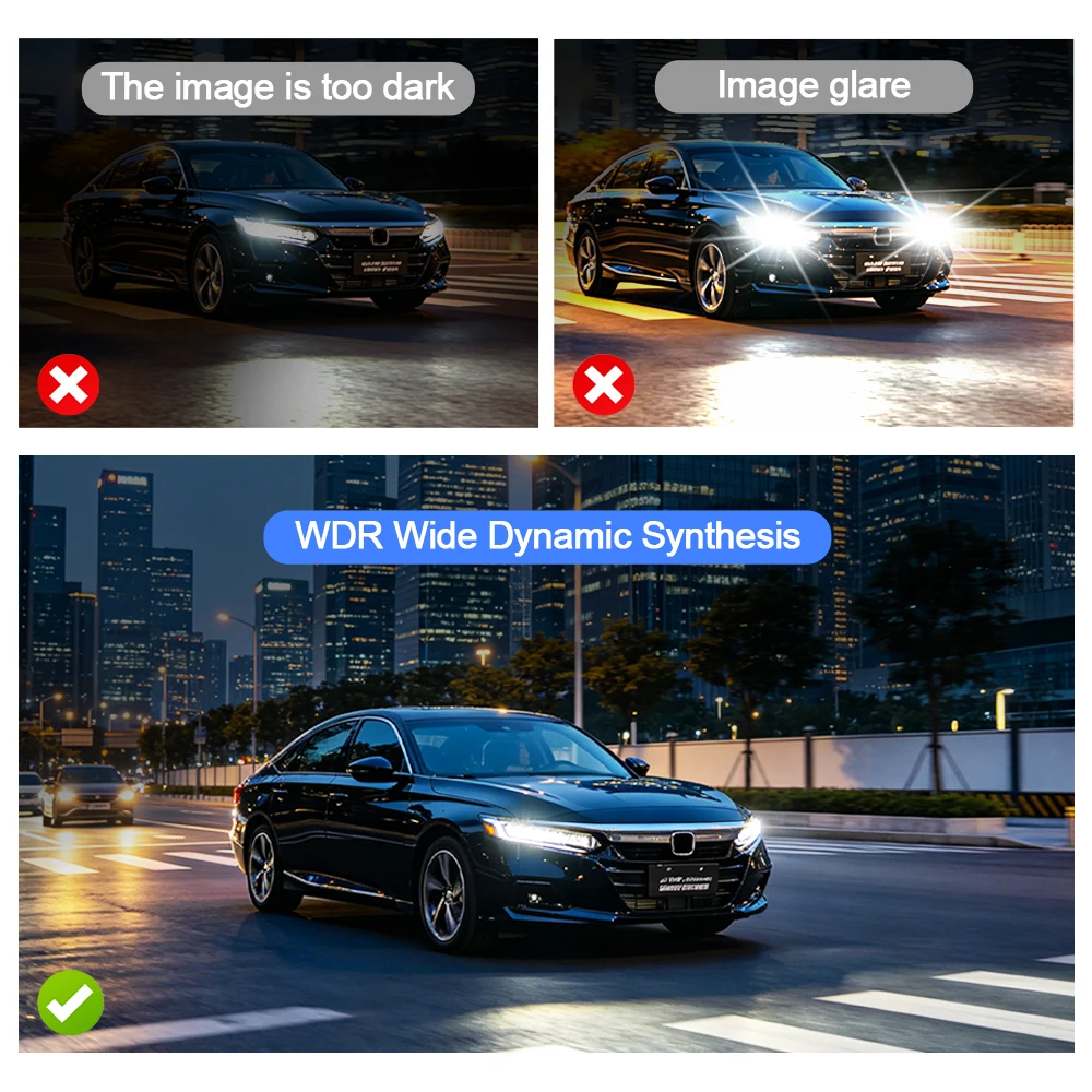 Carsanbo ALL-IN-ONE 360° Panoramic Car Camera System 10.1inch Screen AI BSD Blind Spot Warning 4CH 1080P AHD IP68 DVR Recorder