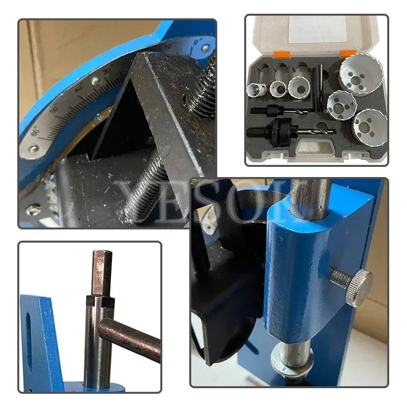Artefacto de corte de acero de la máquina de corte de tubería de precisión, perforadora, una herramienta auxiliar, ángulo en la máquina de ranura de tubería