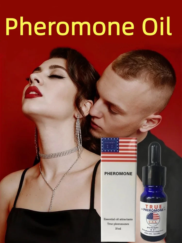 Aceite de feromonas de larga duración para citas y coqueteo - Aceite corporal esencial para eventos de negocios y sociales, ideal para noches de cita.