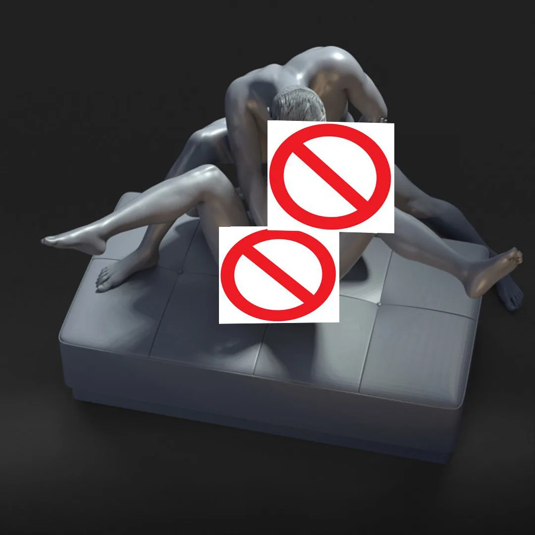 （1/35=50mm，1/24=75mm，1/18=100mm，1/16=120mm）3D printed, NSFW, sex pose miniature resin dummy model unassembled and unpainted kit