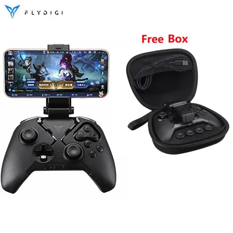 Top FLYDIGI APEX 2 bluetooth Gamepad 2.4G DNF Six-axis Somatosensory Mechanical Game Controller for iOS Android Mobile Phone