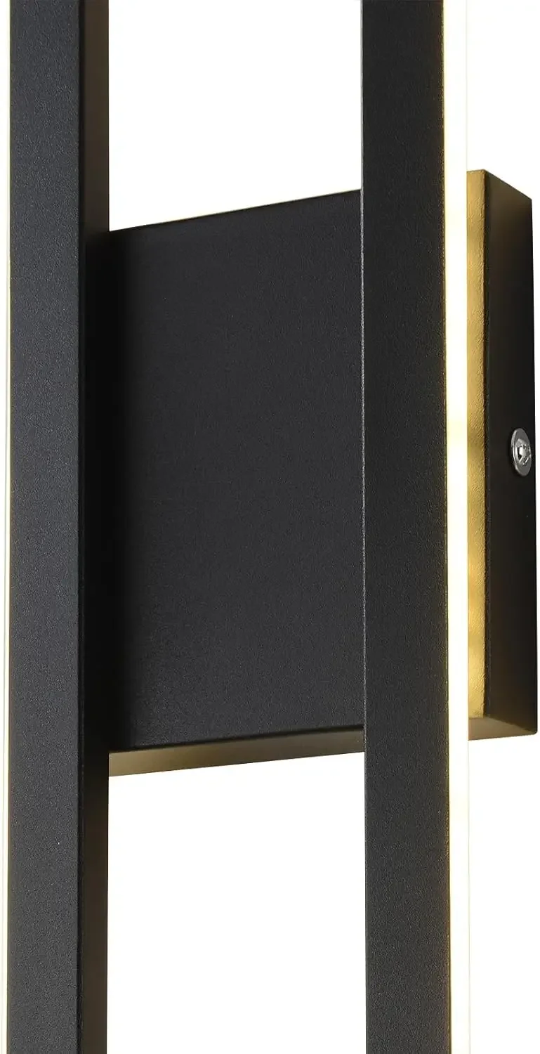 Indoor LED 15.74" Wall Light Long Bar Wall Sconce, Decor Lamp w/ Warm/Neutral/White Light Living Room Bedroom Garage