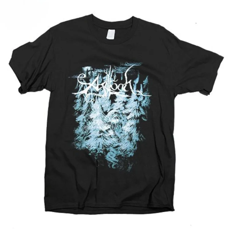 Agalloch Metal Band تي شيرت رجالي صيفي موضة الشارع تريند كم قصير قطن مريح فضفاض ملابس للرجال والنساء #1