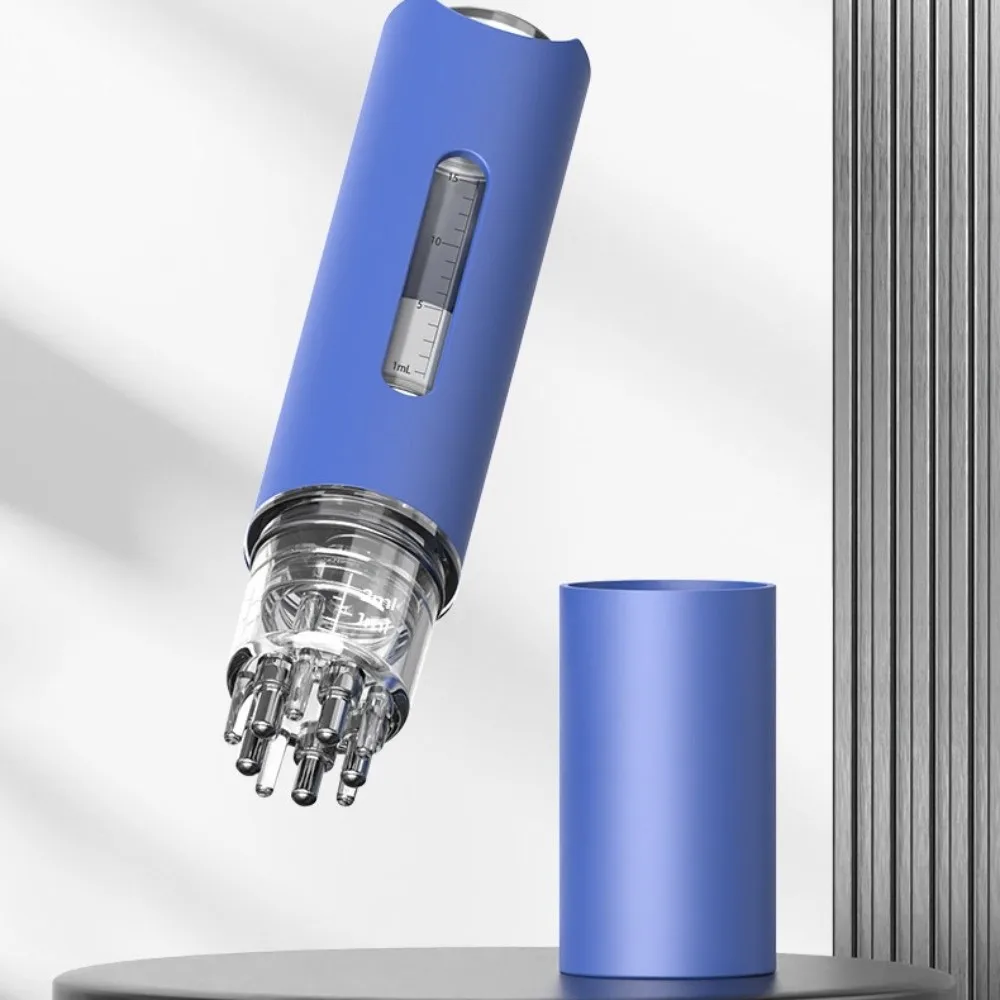 

Rolling Ball Scalp Applicator Comb Accurate Scale Portable Professional Liquid Guide Comb Liquid Filling 15ML