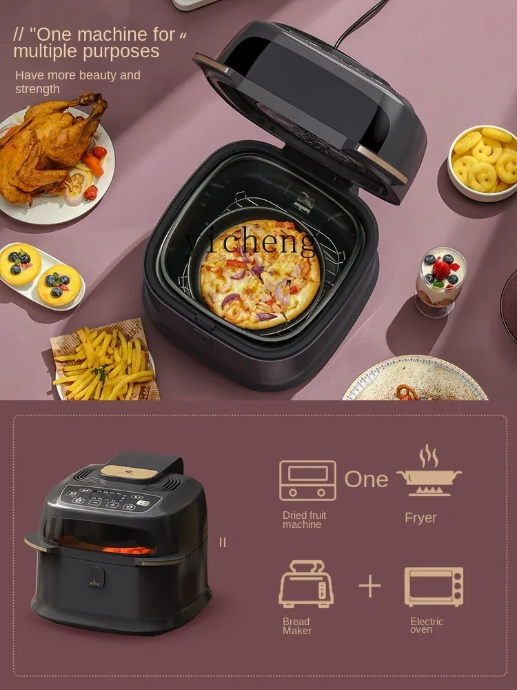 Air Fryer Multi-Function Visual New Homehold Automatic Deep Frying Pan Large CapacityC10