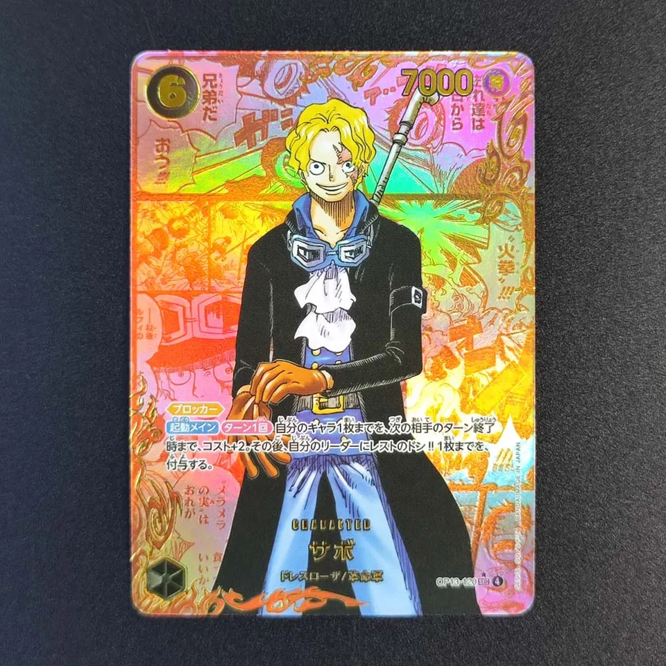 2025 One Piece OPCG OP13 Japanese Anime Collection Card Sabo