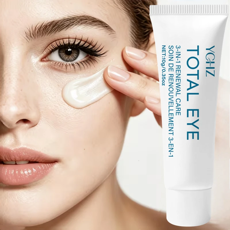 Instant Firming Hyaluronic Acid Retinol Caffeine 3-in-1 Eye Cream, Powerfully Moisturizes and Firms, Reduces Fine Lines, and Alleviates Wrinkles, Signs of Aging, and Skin Sagging Suitable for Eye Bags and Dark Circles,