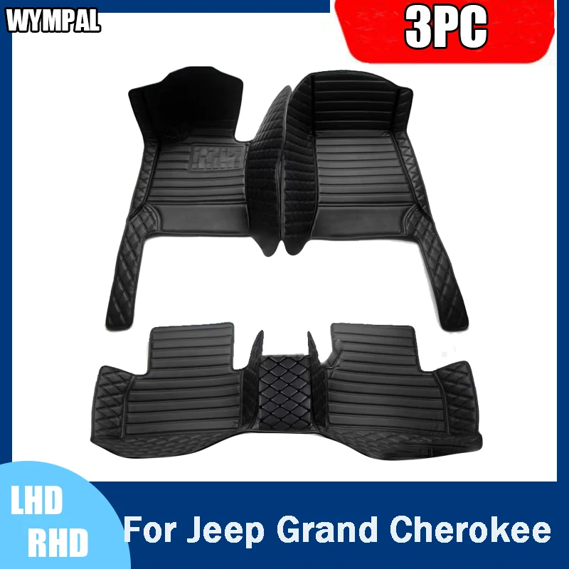 Car floor mats for Jeep Grand Cherokee WK WK2 2011-2022 12 13 14 15 16 17 18 19 20 21 Custom Carpet Cover interior accessories