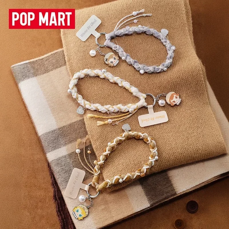 

POPMART Baby Molly Active Winter Guide Series Брелок для ключей Слепая коробка Куклы Игрушки Kawaii Аниме Экшн-игрушки Сюрприз Подарки на складе