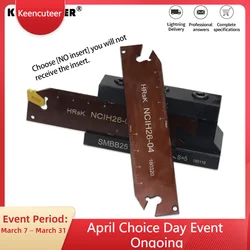 1 pz SMBB2026/SMBB2526/SMBB2032/SMBB2532/SMBB3232 scanalatura Cut-Off Cutter Holder NCIH26-2 NCIH32-3 NCIH32-4Cut Off lama fresa inserti SP200 inserti tornio cutter inserti per utensili tornio