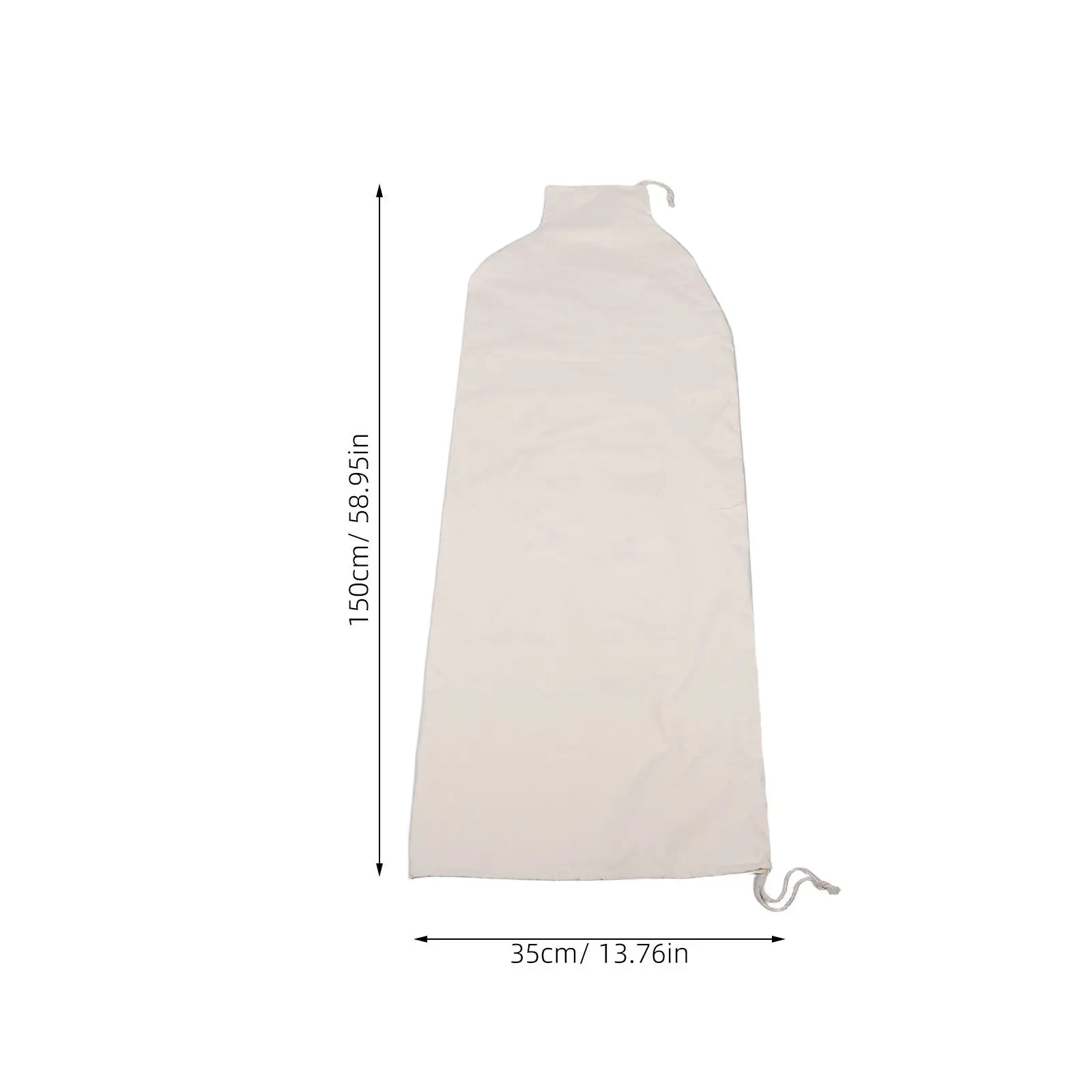 Flour Mill Dust Collector Bag 150cm Large Capacity Washable Reusable Filter for Electric Grain Rice Grinder