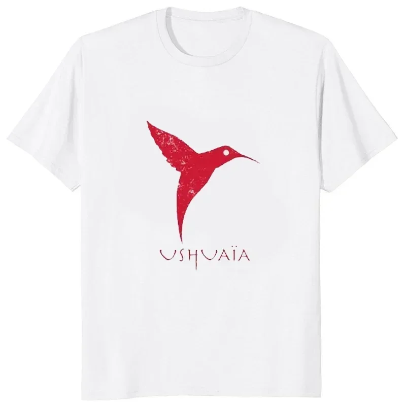 2024 100% cotton Printed Man T Shirt Animal Graphic Men's Clothes Casual Fashion men Tshirt Vintage Ushuaia Ibiza Party T-Shirt