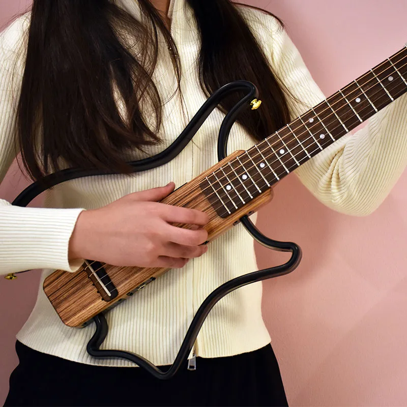 

Mute guitar smart electric box, beginner's entry travel folk children's guitar