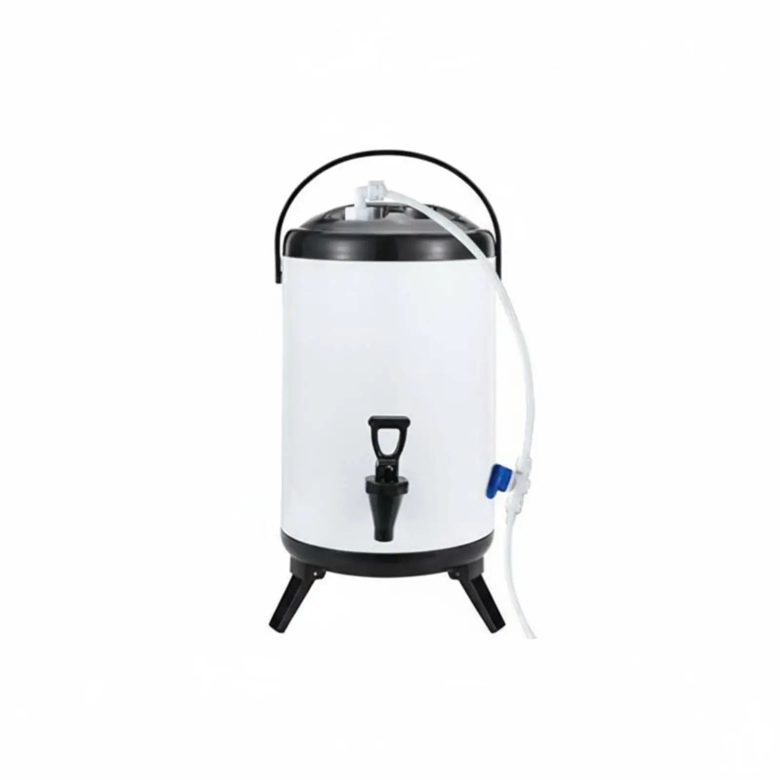 High Efficiency Insulated Beverage Container 12L Hot Cold Urn with Carry Handle for Coffee Machine Milk Reservoir