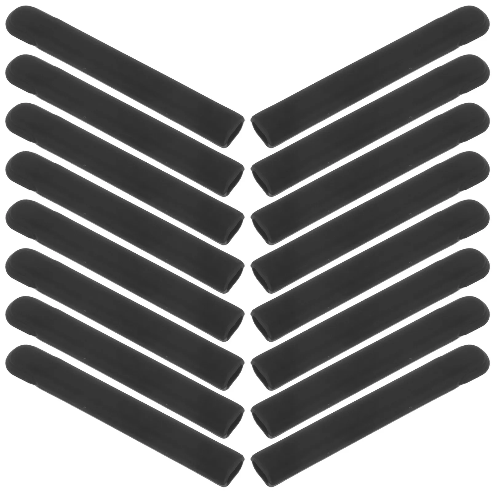 

10Pairs Eyeglass Temple Sleeves Silicone Ear Pads Anti Slip Glasses Arm Covers Sunglasses Reading Glasses Retainer