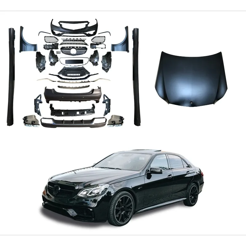 ABS PP for E-Class W212 13-15 Upgrade E63 1:1 Wide Body Surround