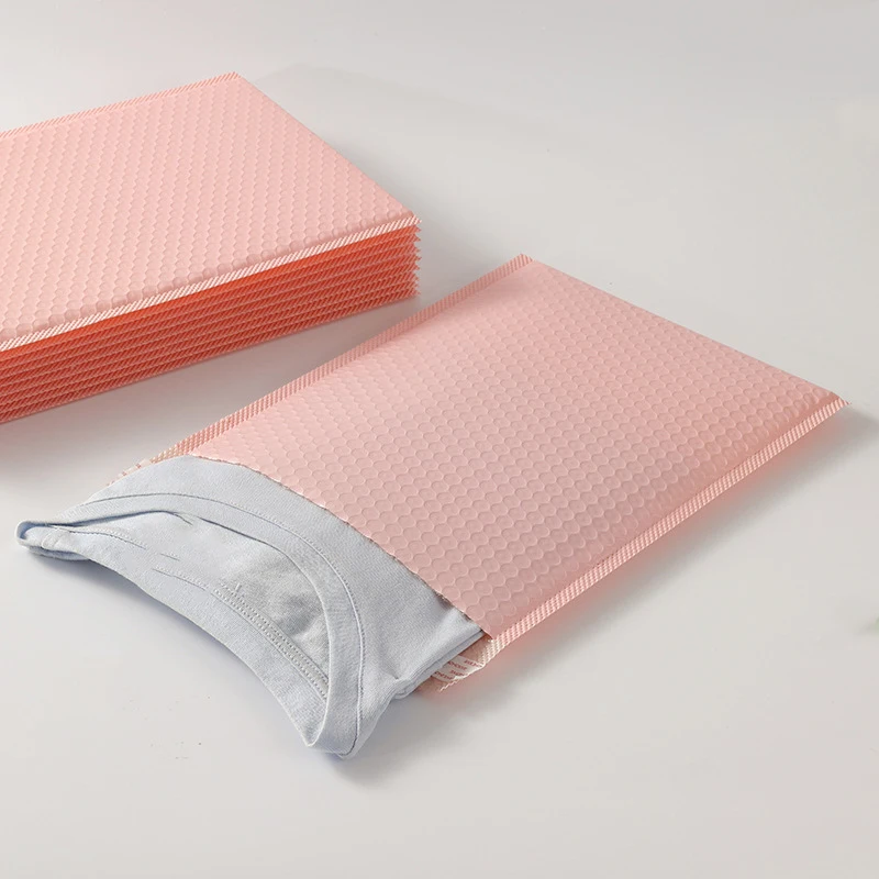 10 Stks/partij Roze Foam Envelop Tassen Zelfzegel Mailers Gewatteerde Verzending Enveloppen Met Bubble Mailing Tas Verzending Pakketten Tas