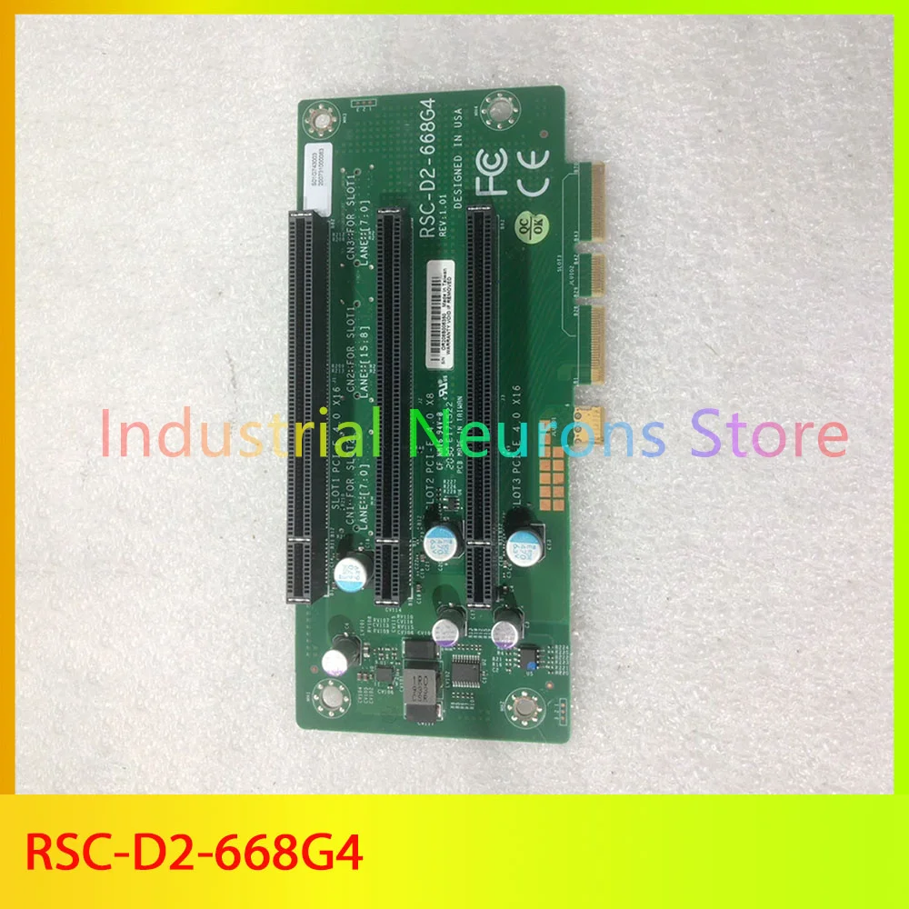 Stable Performance Adapter Board Upgrade Card RSC-D2-668G4