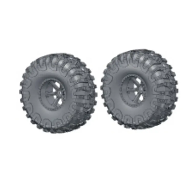 RGT RC Spare Parts R86292 Wheel Rim/R86293 Tire with Foam/R86294 Wheel Complete L/R For 1/10 4wd Scale Crawler EX18100