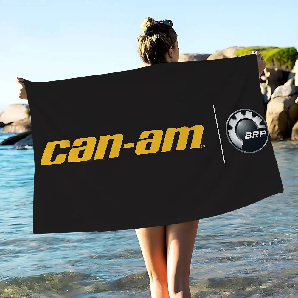 C-Can-AM Anime Beach Swimming Towel Soft Absorbent Washcloth Children's Gifts for Kids Travel Camping Gym