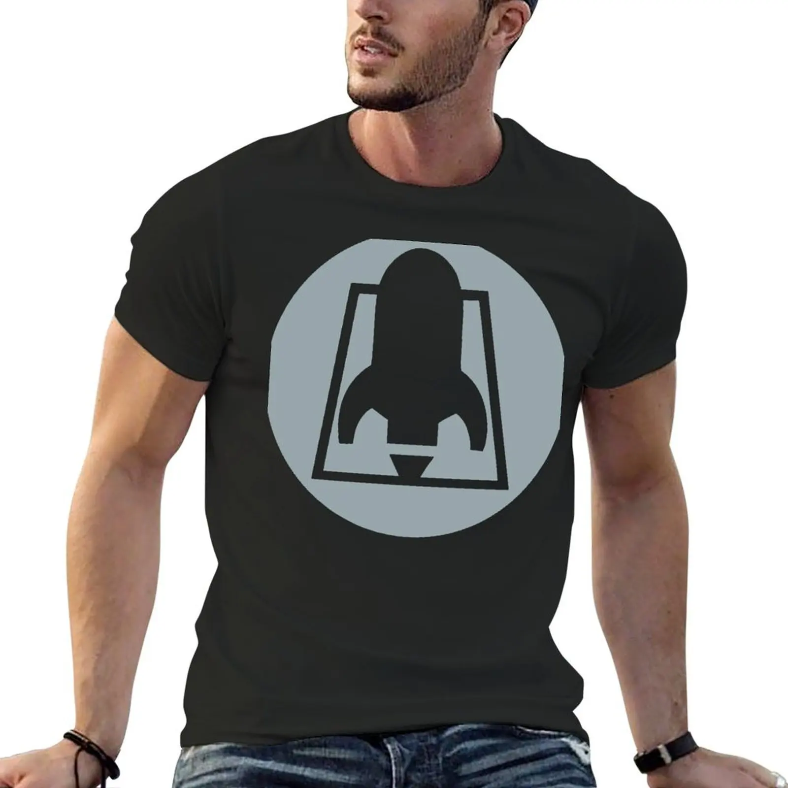 

Rocket From The Crypt Logo T-Shirt custom shirt street wear plain t shirts men