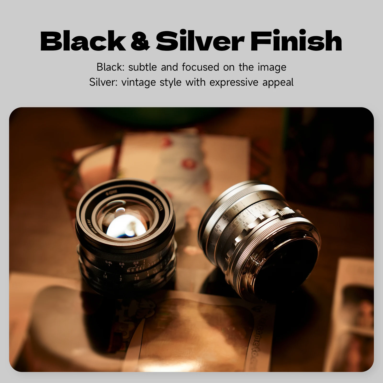 Obiektyw Brightin Star 35mm F1.4 Full Frame z ręcznym ustawianiem ostrości, stałoogniskowy, do aparatów bezlusterkowych — zdjęcie produktu 4