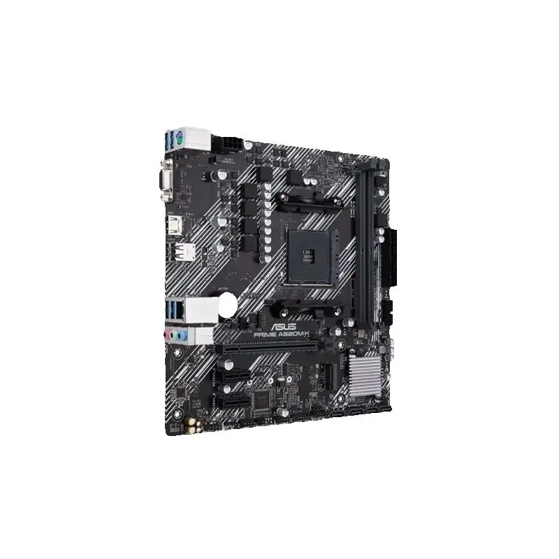 لوحة أم ASUS PRIME A520M K Micro ATX AMD A520 جديدة DDR4 M.2 USB3.2 Gen2 تدعم مقبس وحدة المعالجة المركزية لسطح المكتب Ryzen R9 AM4