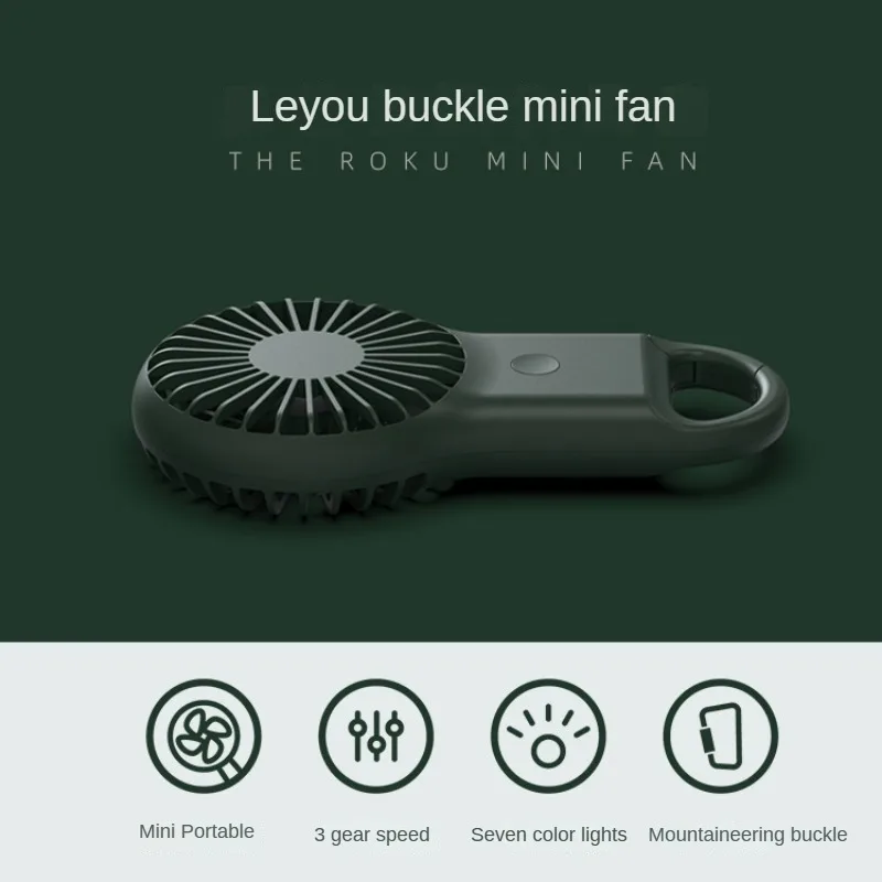 Rechargeable Creative Handheld Pocket Mini Fan Hand Hold Portable Charging Outdoor USB Fan