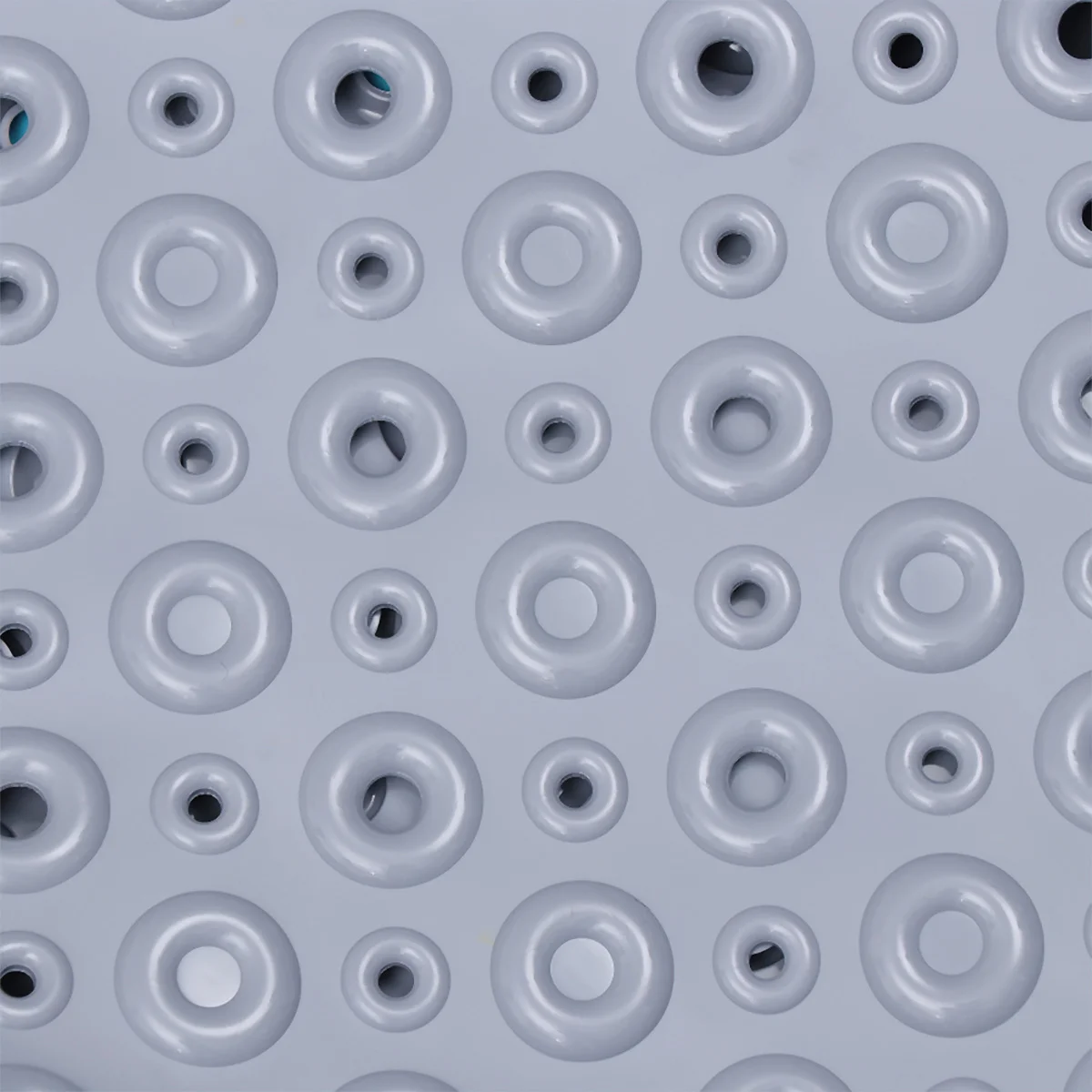 

Anti-Slip Bath Mat 88X40Cm Grey Pvc Shower Floor Mat Non-Slip Bathroom Rug With Suction Cups Massage Surface Drainage Holes