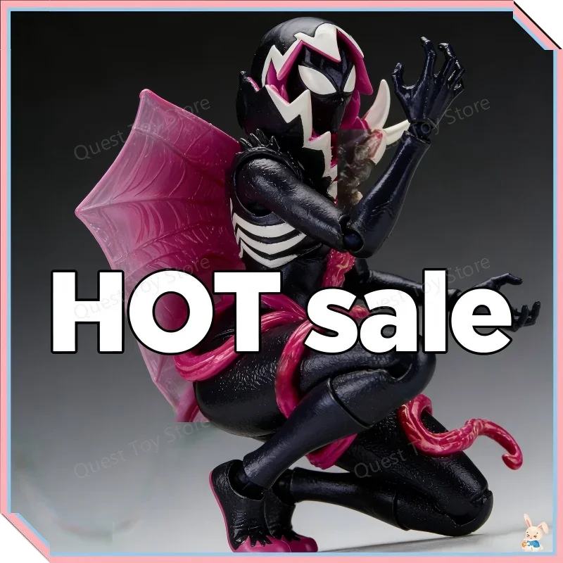 

2026 IN stock Venom Gwen Action Figures Anime Figurine Kaiyodo Amazing Yamaguchi Revoltech Statue Doll Kids Toys Christmas Gifts