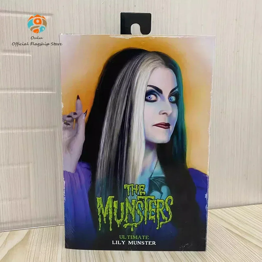 

7inch Neca 56094 Anime Figures Lily Figurine The Munsters Action Figures Pvc Room Decoration Christmas Gift For Kids Toys