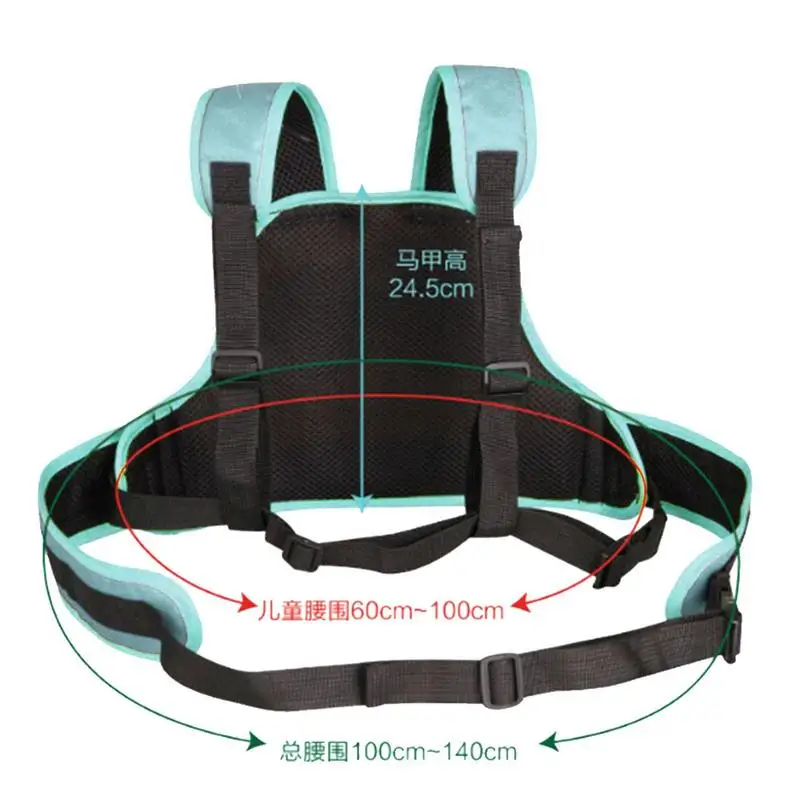 Kids Motorcycle Seat Belt Adjustable Cartoon Motorcycle Harness Breathable Anti-fall Children Motorcycle Rear Seat Safety Strap