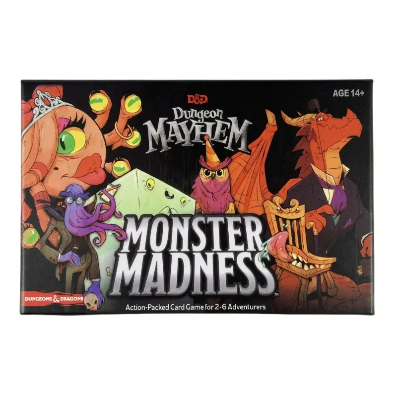 

Настольные игры Dungeon Mayhem Monster Madness Card, английское издание, версия для доски, детская игрушка Herd Man в подарок.