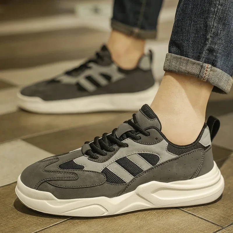 

2025 New Men's Board Shoes,sneakers,skate shoes,Casual Shoes non-slip unisex shock-absorbing Soft Sole Casual soft-soled Boost